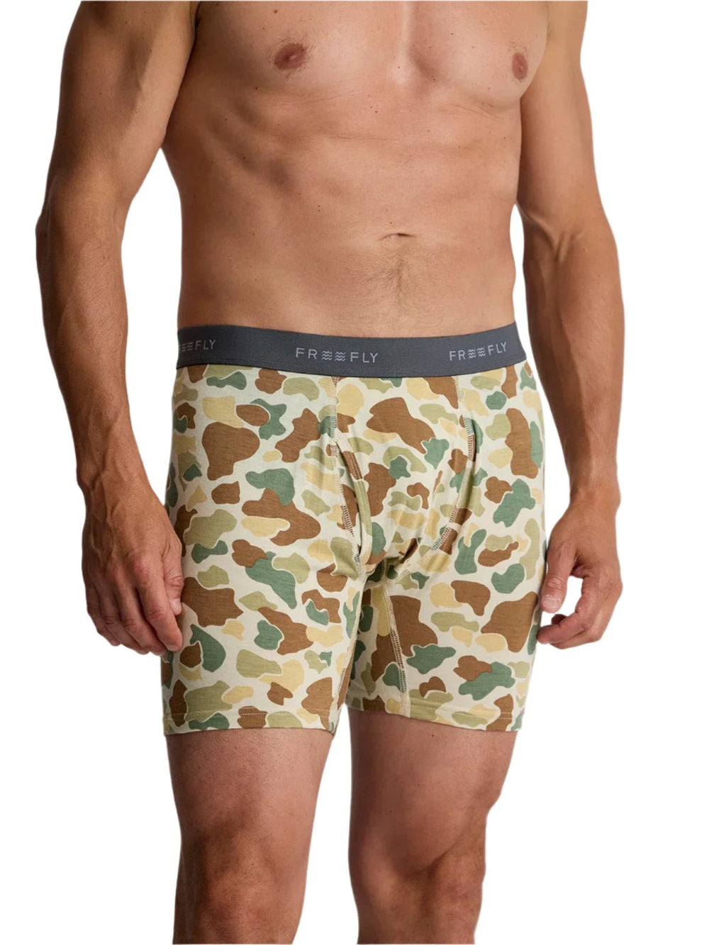 Free Fly Apparel Men's Bamboo Motion Boxer Brief | Tailwaters Fly Fishing