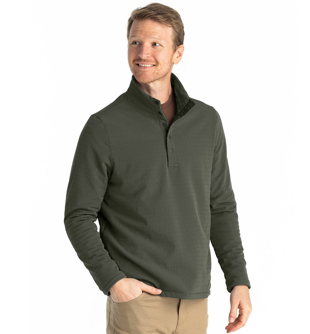 Free Fly Apparel Men's Gridback Fleece Snap Pullover | Tailwaters Fly Fishing