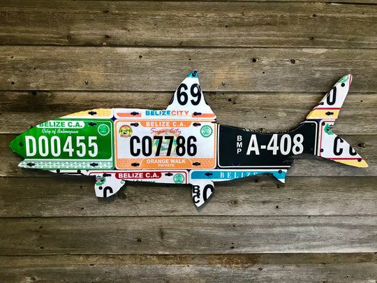 Belize Bonefish License Plate Art | Tailwaters Fly Fishing