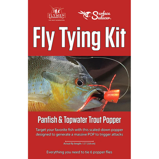 Flymen Fishing Co Fly Tying Kit | Tailwaters Fly Fishing