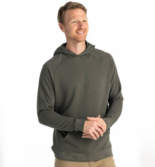 Free Fly Apparel Men's Bamboo Lightweight Fleece Hoodie | Tailwaters Fly Fishing