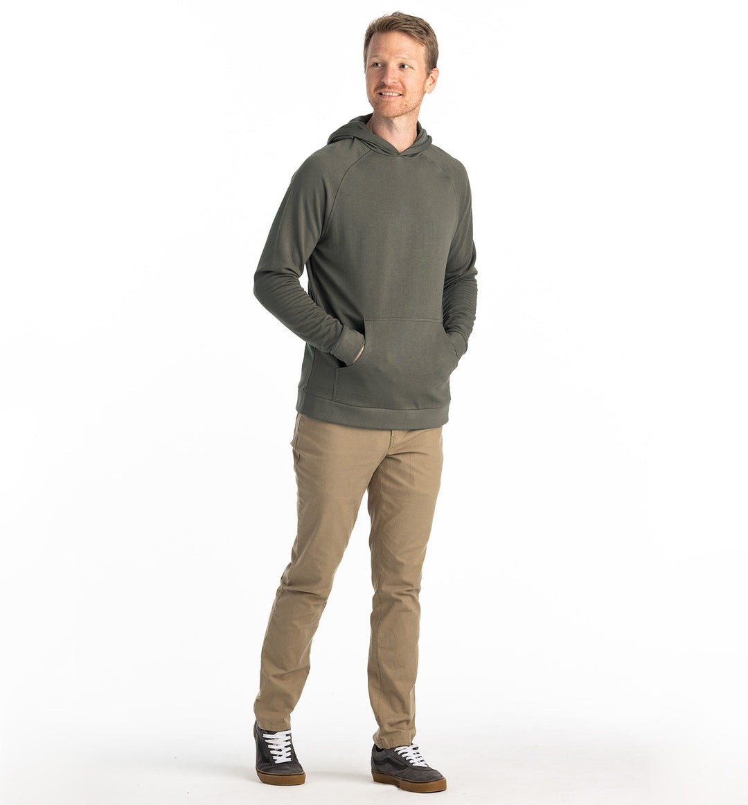 Free Fly Apparel Men's Bamboo Lightweight Fleece Hoodie | Tailwaters Fly Fishing