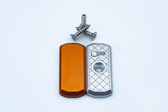 Cling Mag Grab Doublestack, Orange, view 3