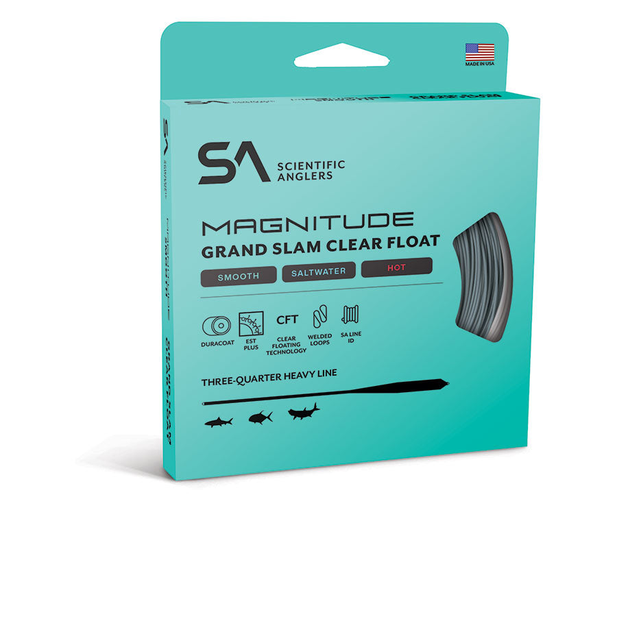 Scientific Anglers Magnitude Smooth Grand Slam Full Clear Float Fly Line | Tailwaters Fly Fishing