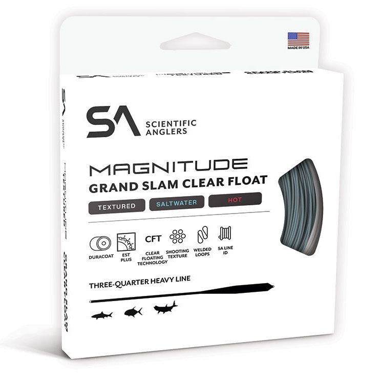 Scientific Anglers Magnitude Textured Grand Slam 10' Clear Tip - Floating | Tailwaters Fly Fishing