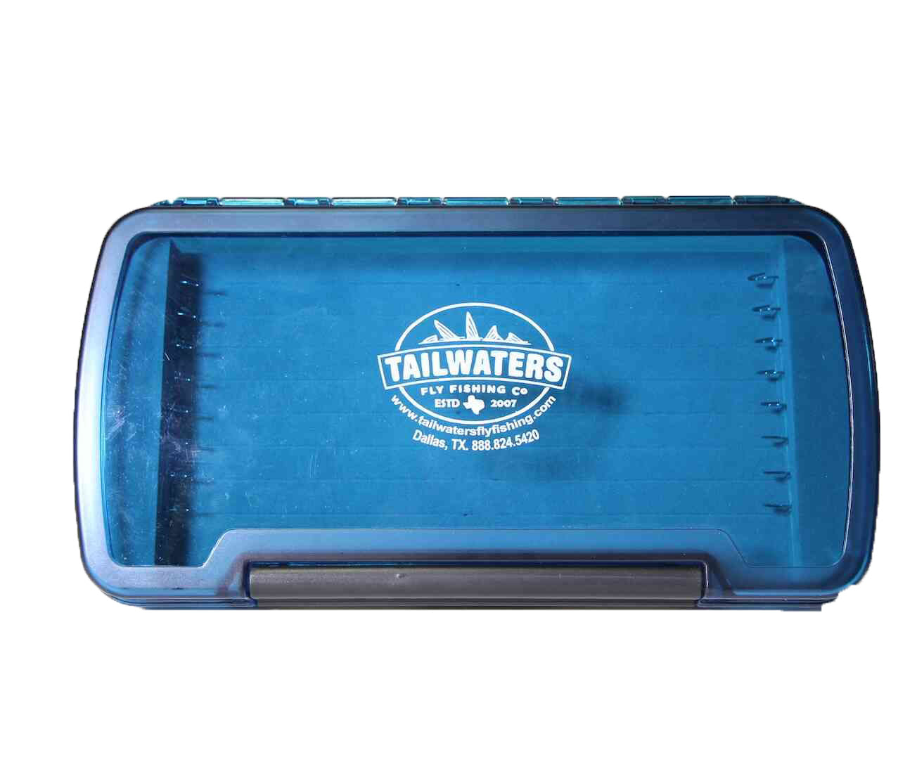 Tailwaters Logo New Phase Teton Articulated Box Blue | Tailwaters Fly Fishing