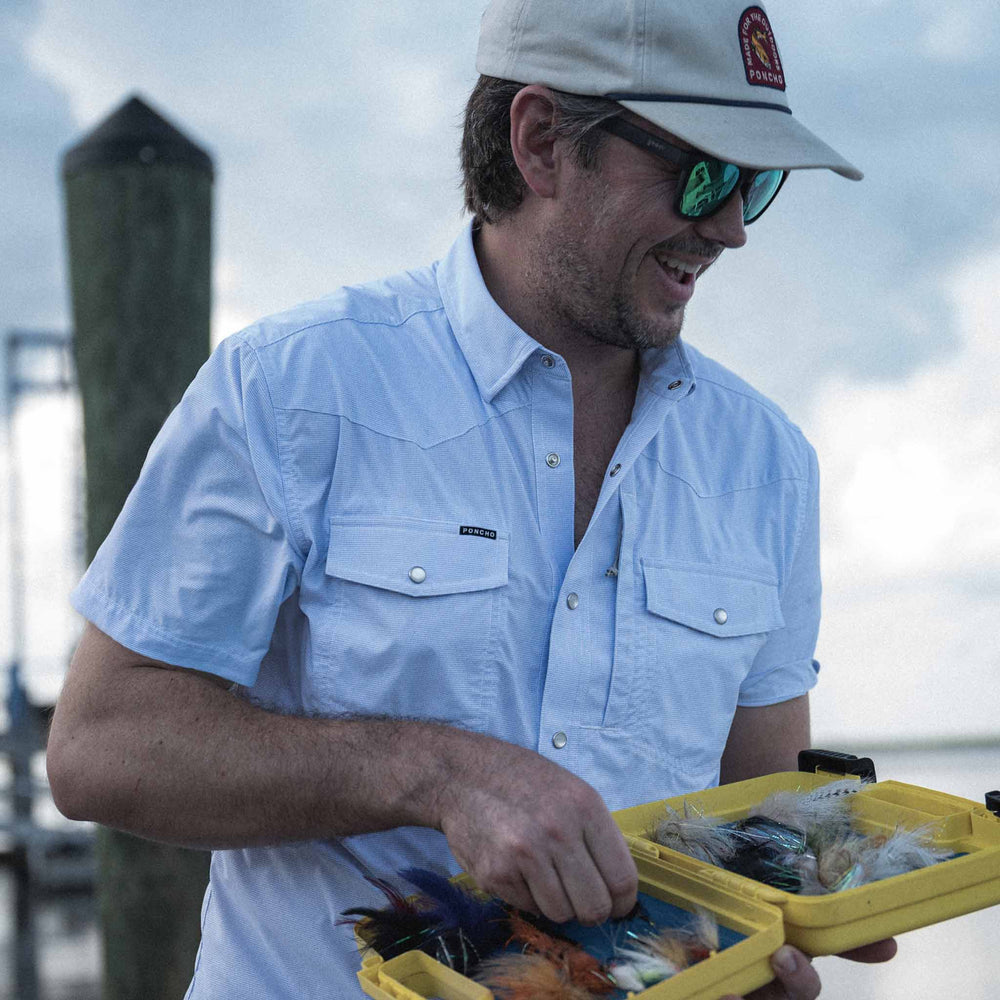 Poncho The Padre Short Sleeve Shirt | Tailwaters Fly Fishing