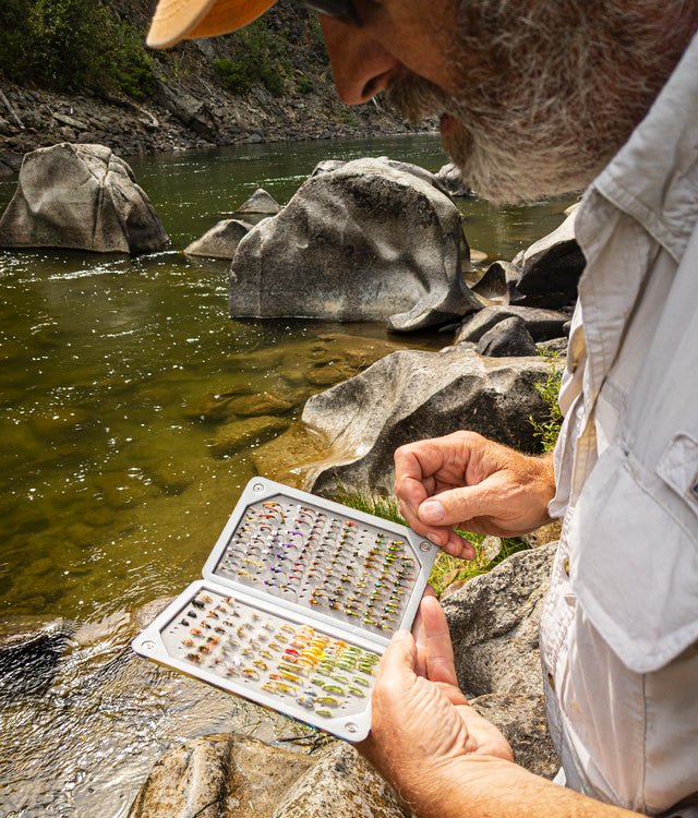 New Phase Large Trout Lycra Eva Fly Box | Tailwaters Fly Fishing