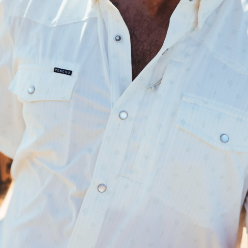 Poncho The Surf No Turf Short Sleeve Shirt, view 5