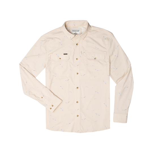 Poncho The Sleeping Porch Long Sleeve Shirt
