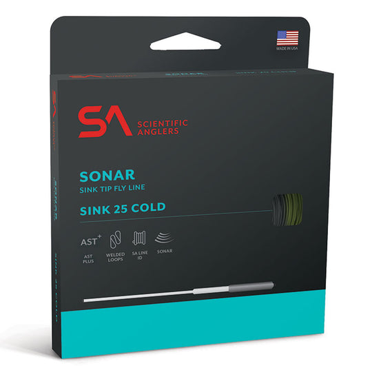 Scientific Anglers Amplitude Sonar Sink 25 Coldwater Fly Line | Tailwaters Fly Fishing