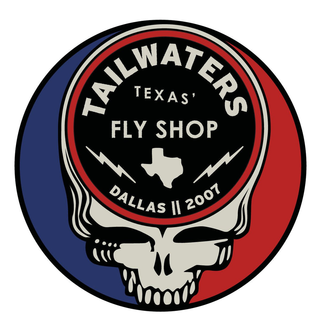 Tailwaters Fly Fishing Stealy Sticker | Tailwaters Fly Fishing