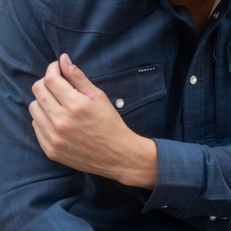 Poncho The Powder River Long Sleeve Shirt, view 5