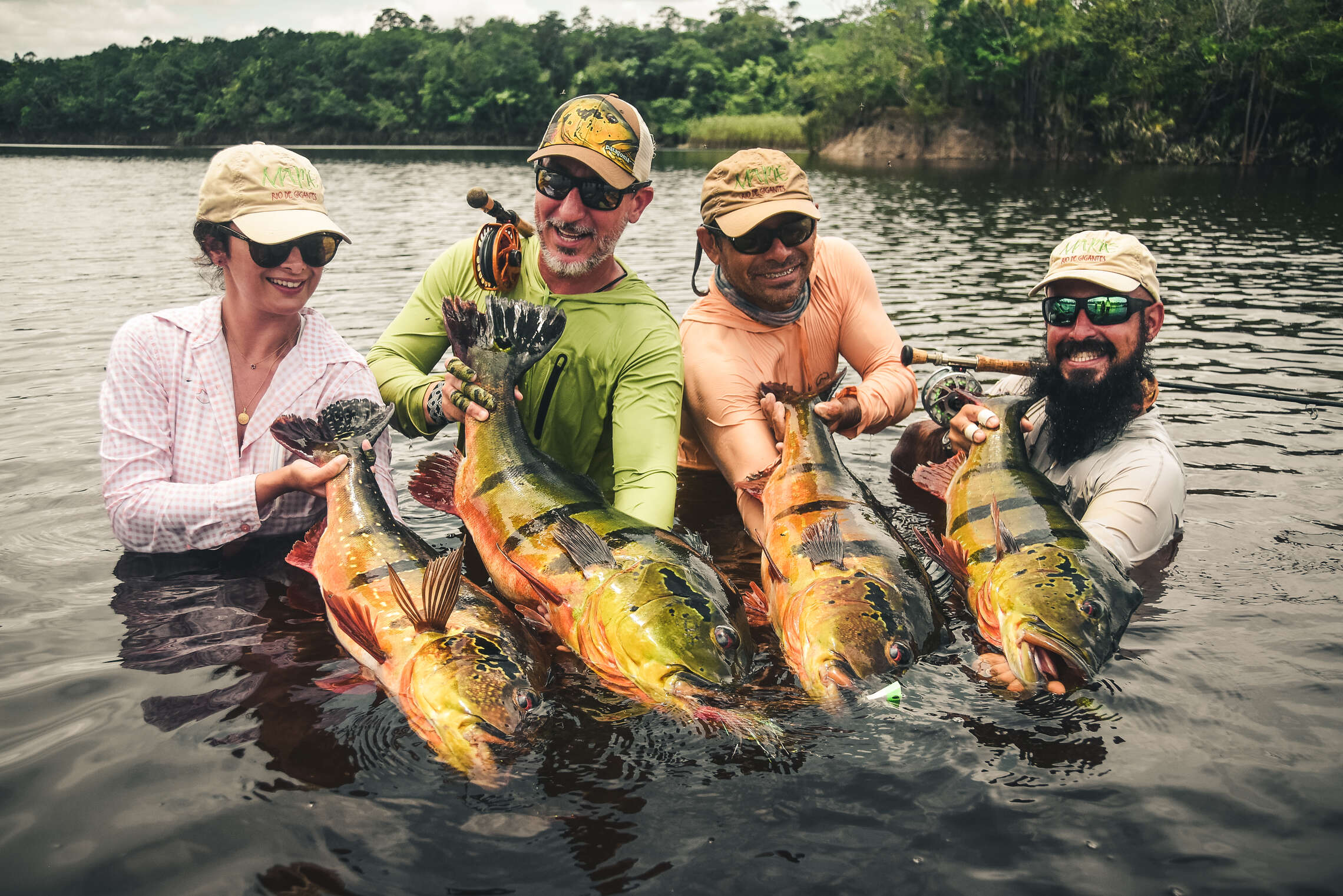 Guided Fishing Trip for 3 People in São Paulo, Brazil