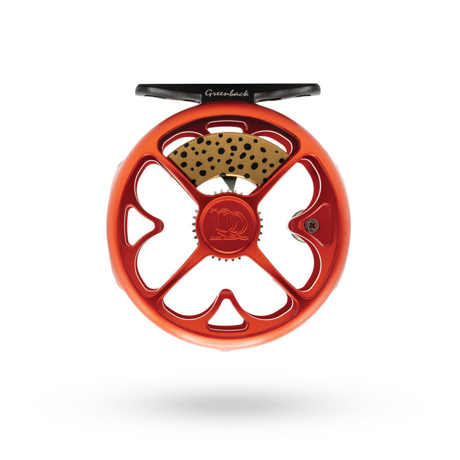 Ross Reels Colorado Reel, TU Greenback, side view
