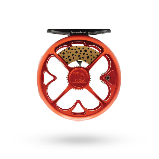 Ross Reels Colorado Reel, TU Greenback, side view