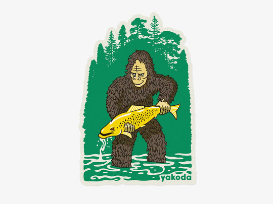 Yakoda Supply Bigfoot Sticker, view 9