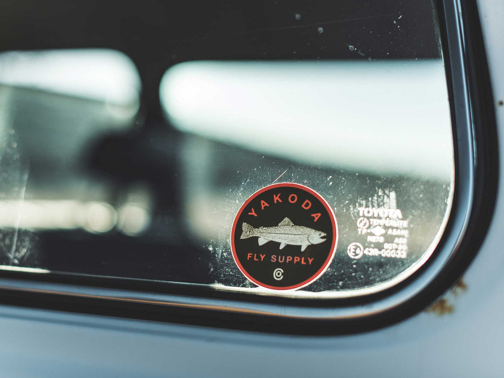 Circle Badge Sticker | Tailwaters Fly Fishing