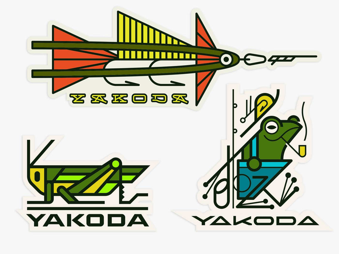 Trout Snacks Sticker Pack | Tailwaters Fly Fishing
