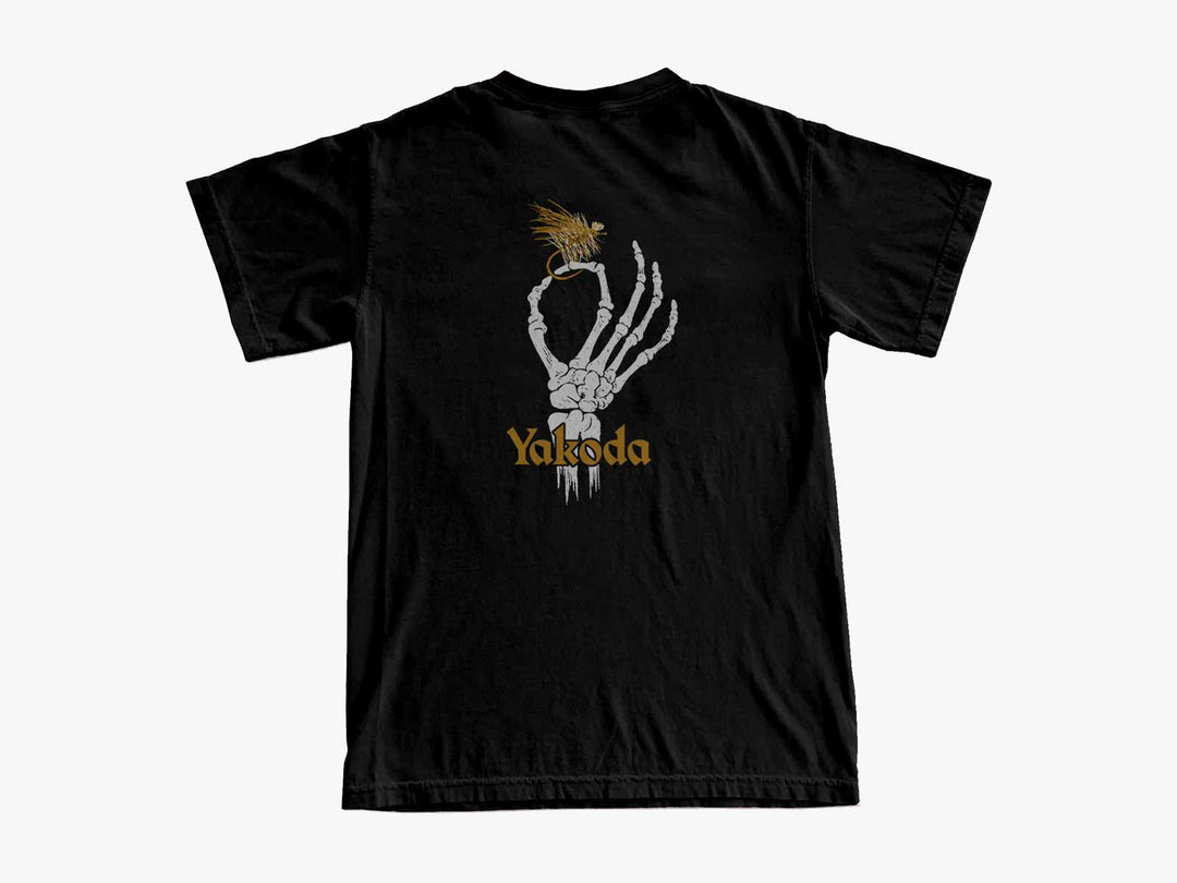 Yakoda Supply Dry or Die Long Sleeve Pocket Tee, back view, view 2