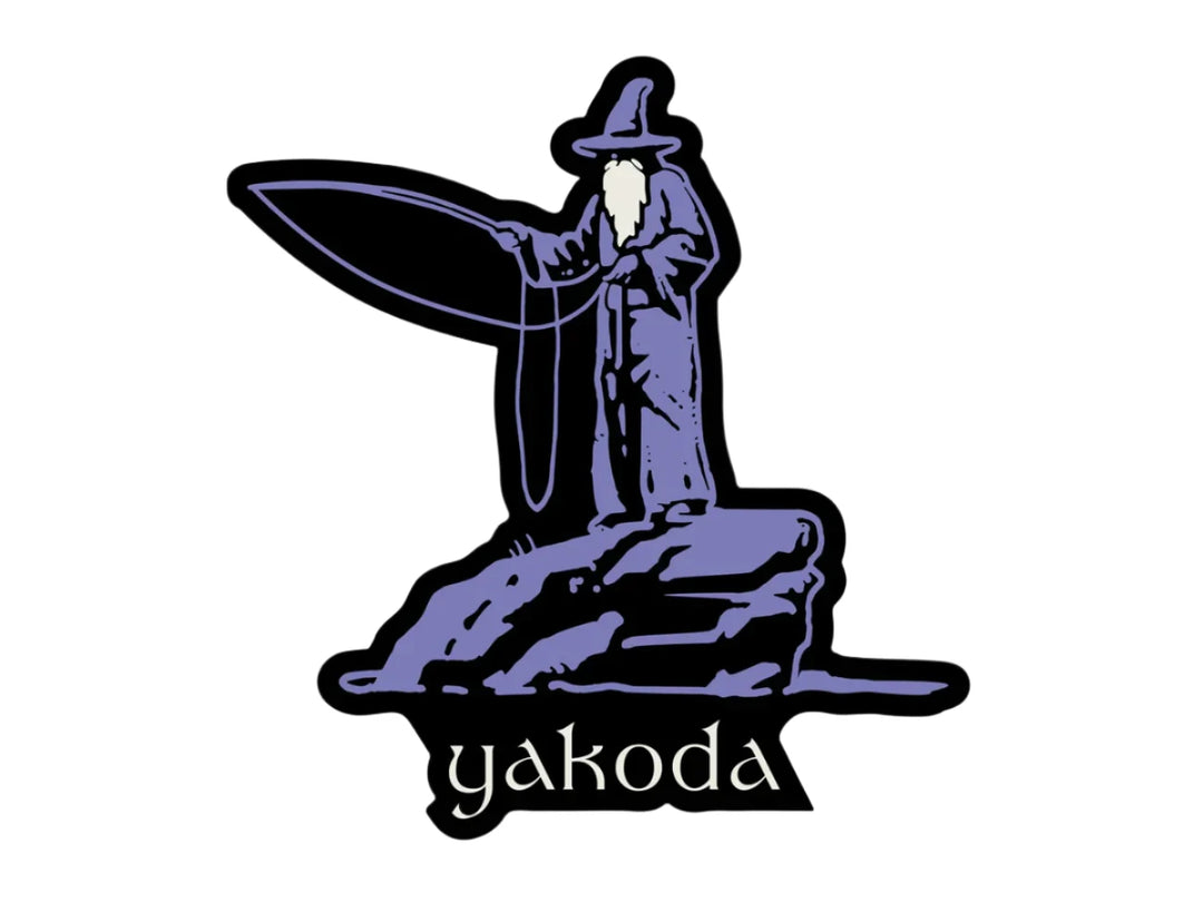 Yakoda Fish Wizard Sticker | Tailwaters Fly Fishing