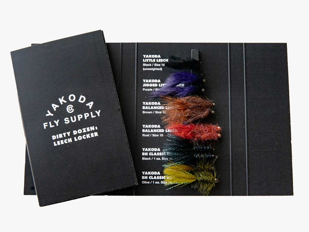 Dirty Dozen Fly Pack: Leech Locker | Tailwaters Fly Fishing