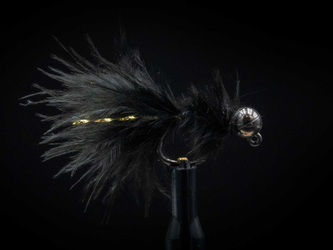 Yakoda Supply Yakoda Micro Bugger (3-Pack), Black with Nickel Bead