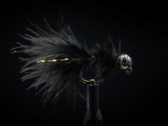 Yakoda Supply Yakoda Micro Bugger (3-Pack), Black with Nickel Bead