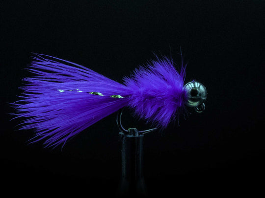 Yakoda Supply Yakoda Micro Bugger (3-Pack), Purple with Nickel Bead