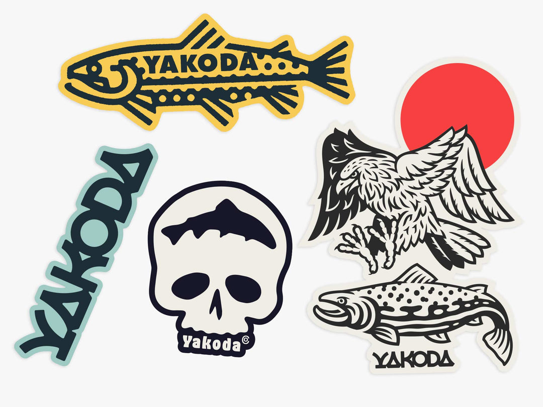 Backcountry Sticker Pack | Tailwaters Fly Fishing