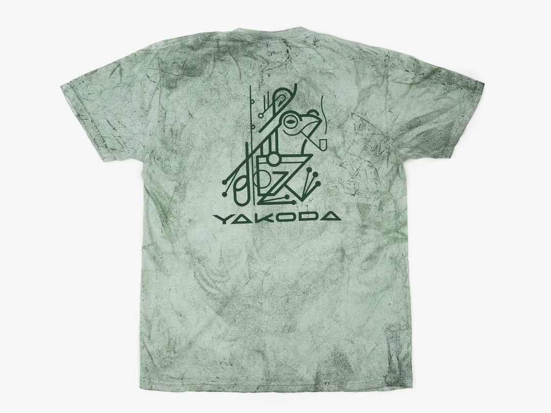 Peace Frog Pigment Dyed Tee | Tailwaters Fly Fishing