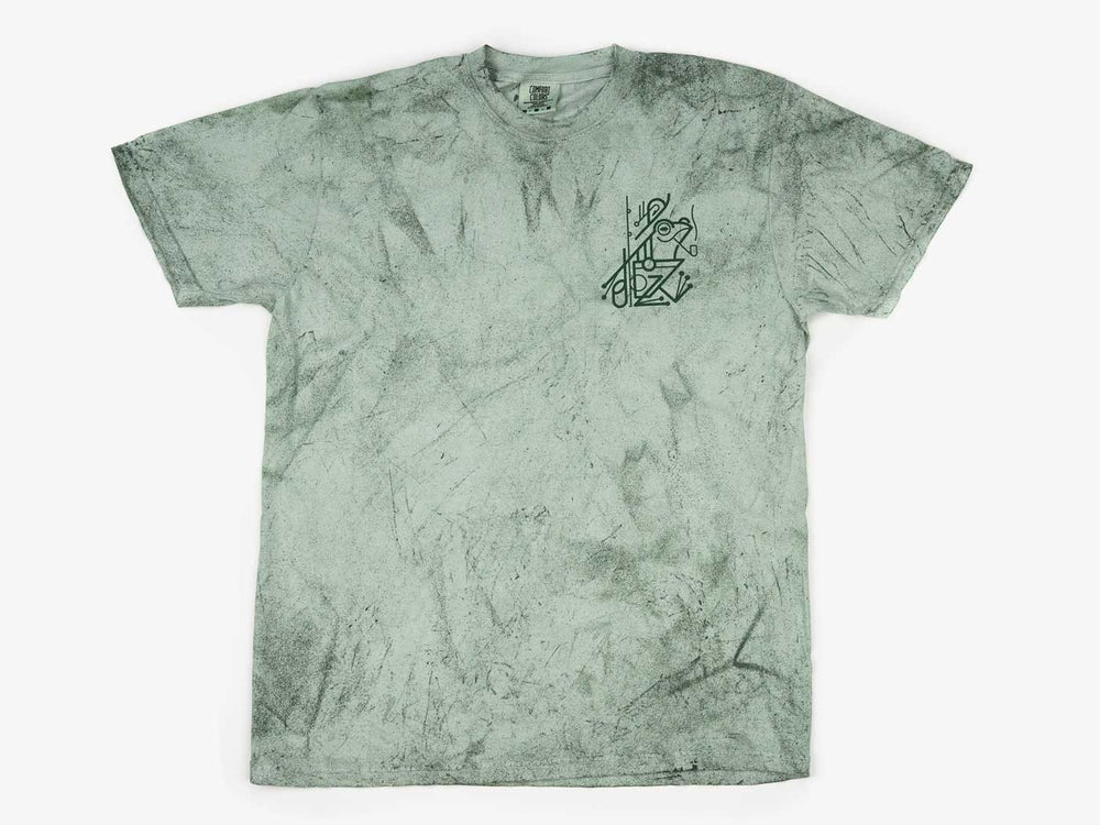 Peace Frog Pigment Dyed Tee | Tailwaters Fly Fishing