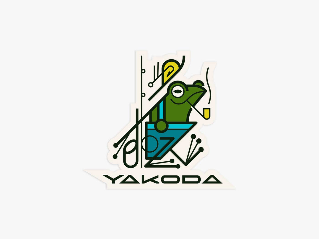 Peace Frog Sticker | Tailwaters Fly Fishing