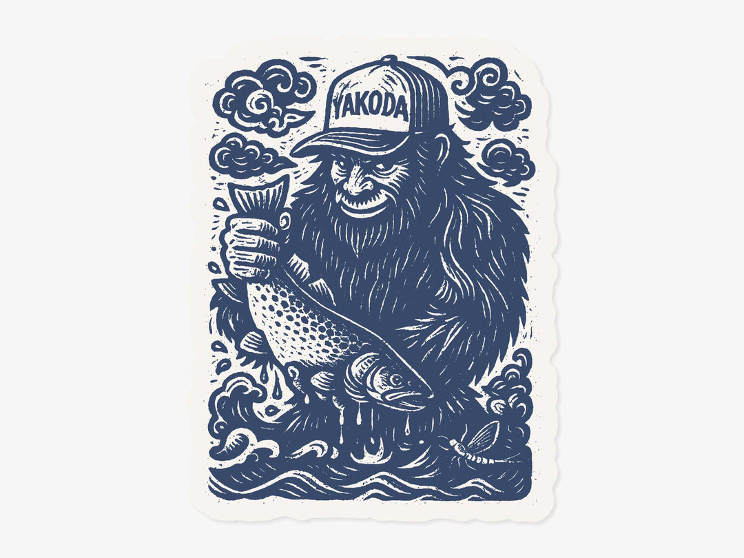 Yakoda Supply Bigfoot Sticker, view 6