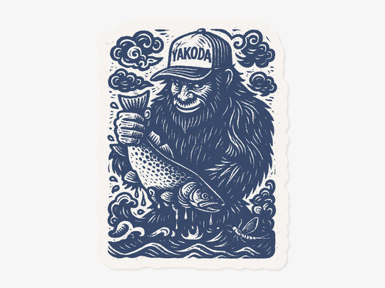 Yakoda Supply Bigfoot Sticker, view 6