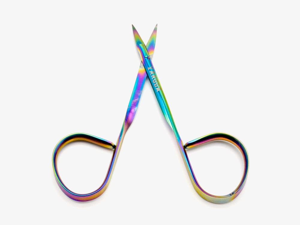 Titanium-Finished Ribbon Scissors | Tailwaters Fly Fishing