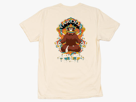 Yakoda Supply Trippy Grizzly Holographic Sticker, view 3