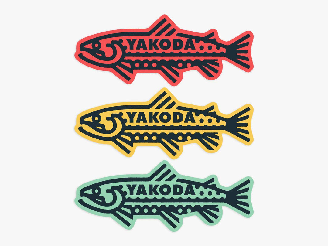 Trout Logo Sticker Pack | Tailwaters Fly Fishing