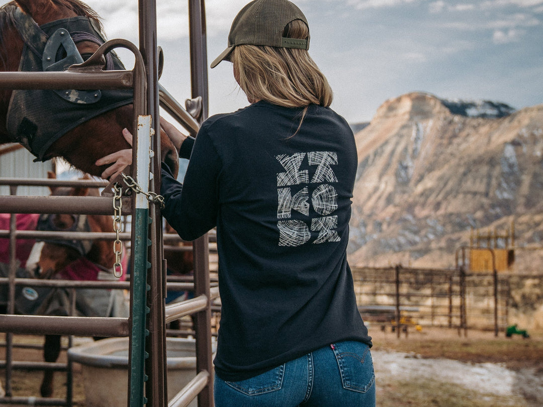 Woodblock Long Sleeve Tee | Tailwaters Fly Fishing