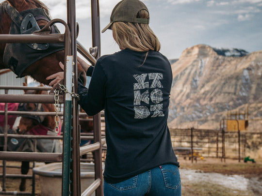 Woodblock Long Sleeve Tee | Tailwaters Fly Fishing