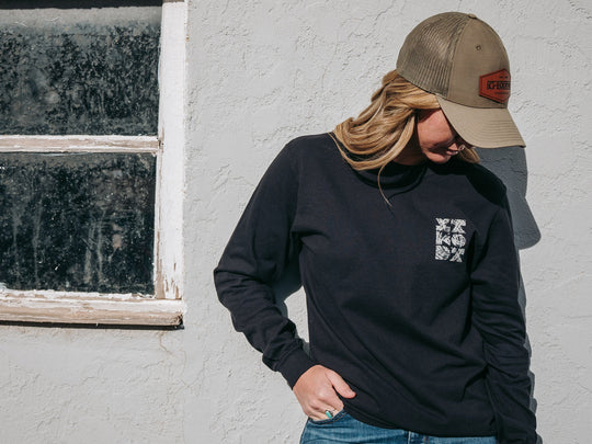 Woodblock Long Sleeve Tee | Tailwaters Fly Fishing