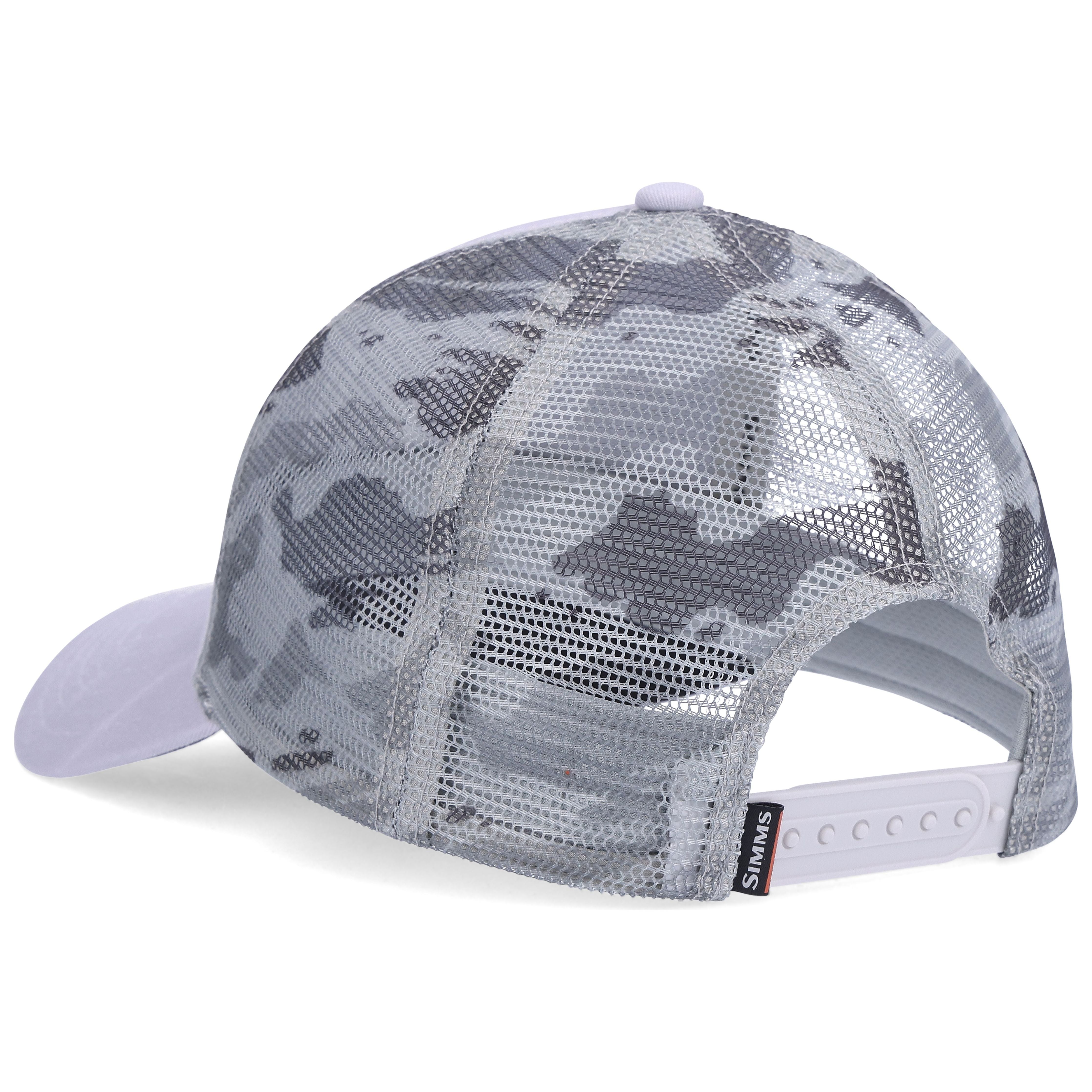 Simms Trout Icon Trucker Ghost Camo Steel Image 02