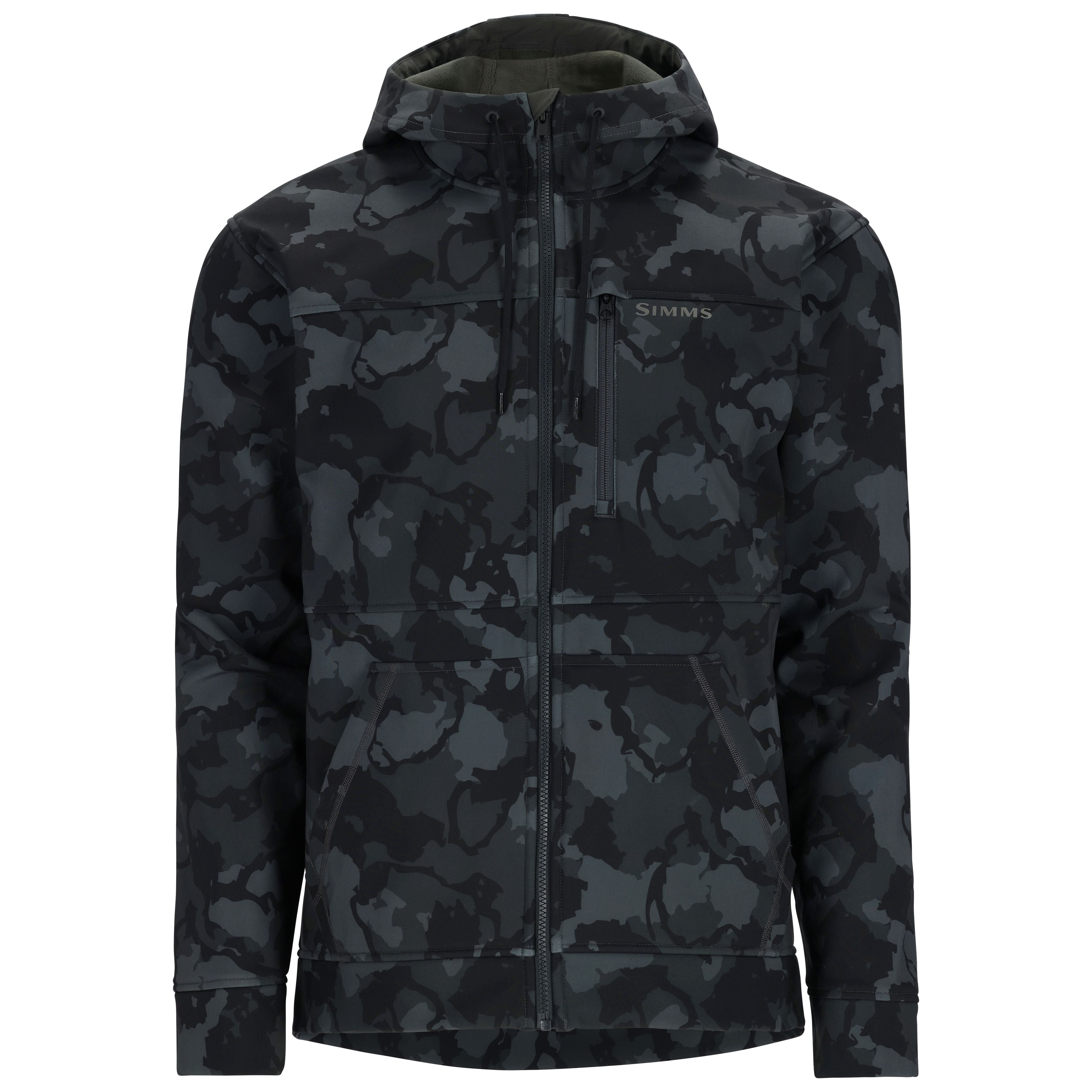 Simms Rogue Hoody Regiment Camo Carbon Image 01