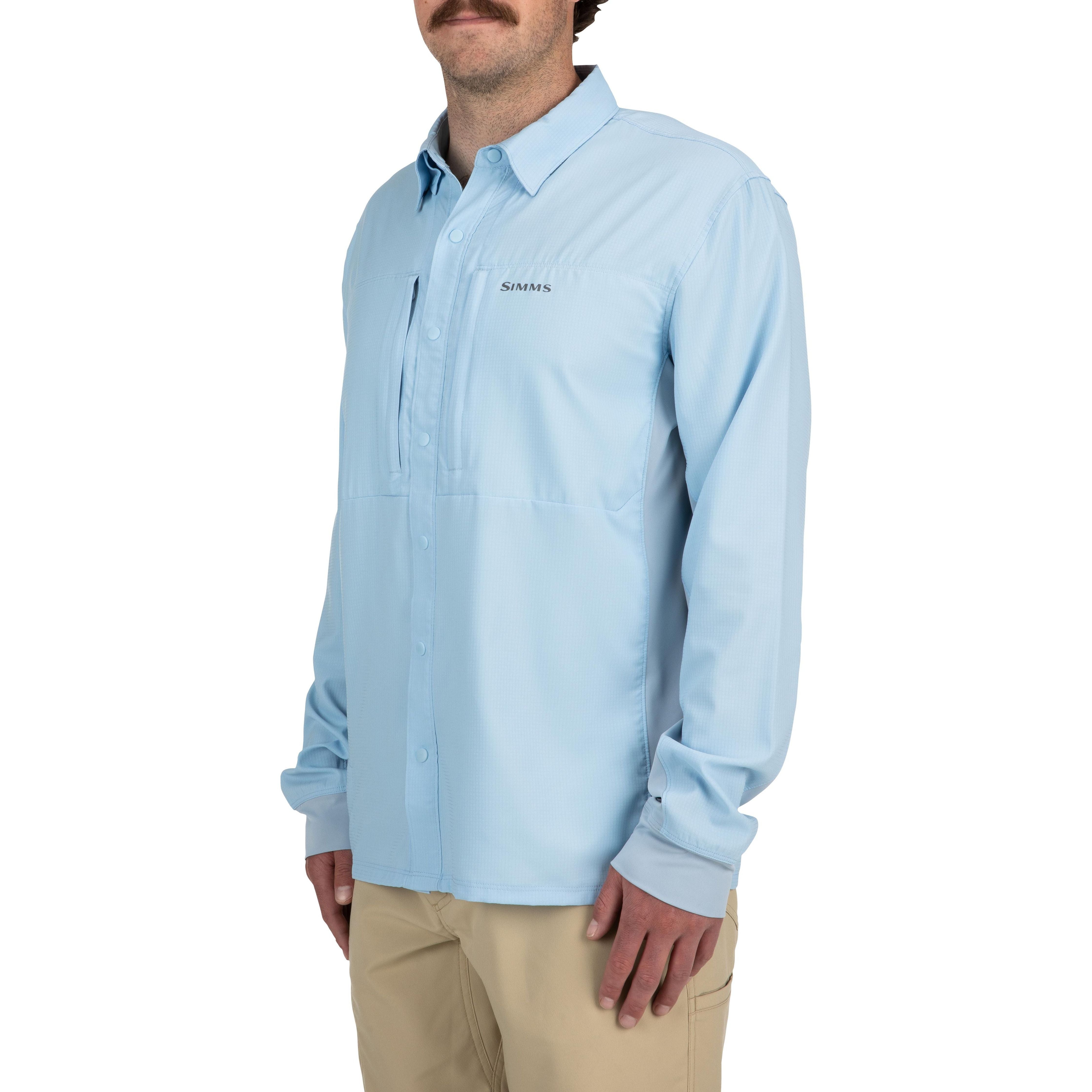 Simms Intruder BiComp LS Shirt Sky Image 04