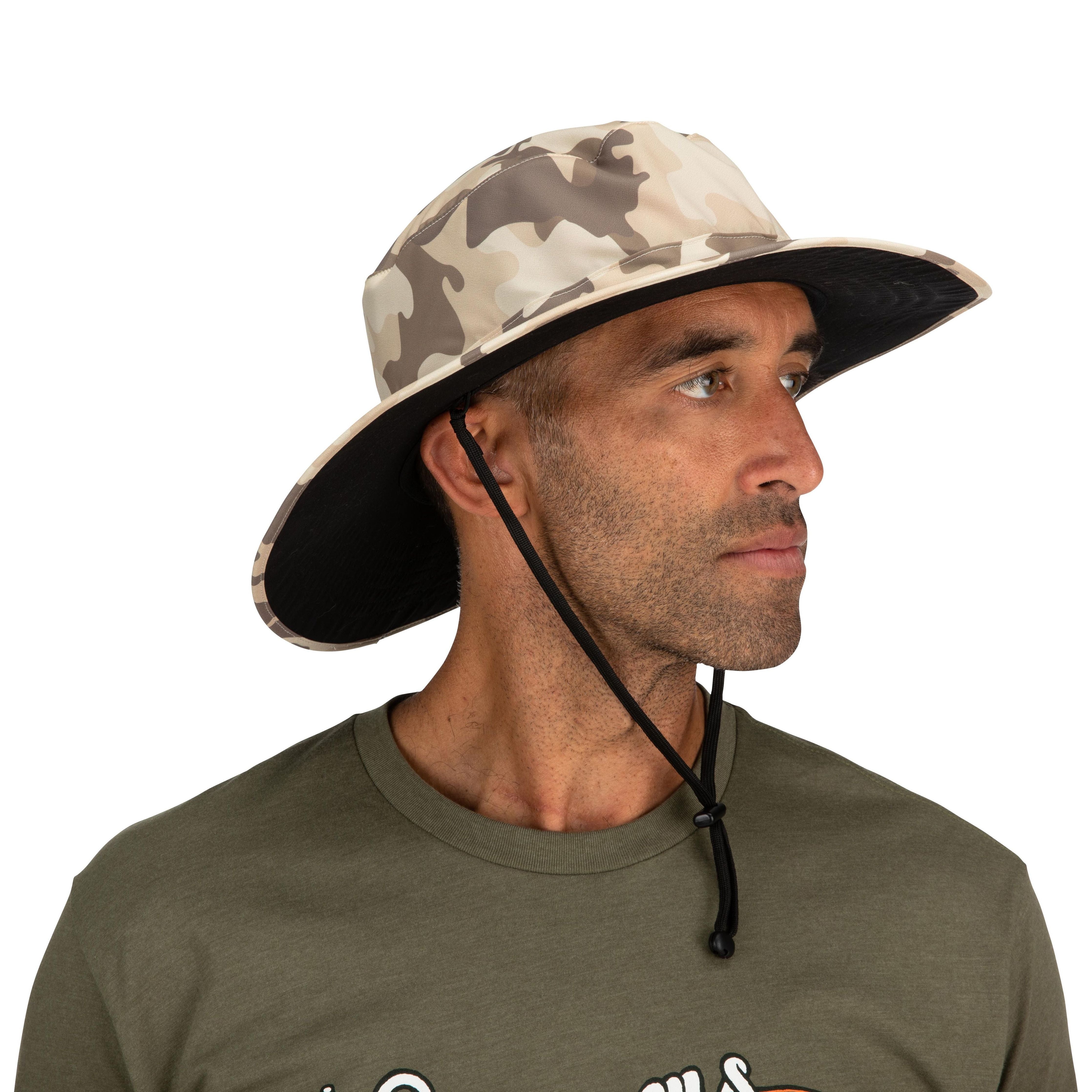 Simms Superlight Solar Sombrero Woodland Camo Sandbar Image 05