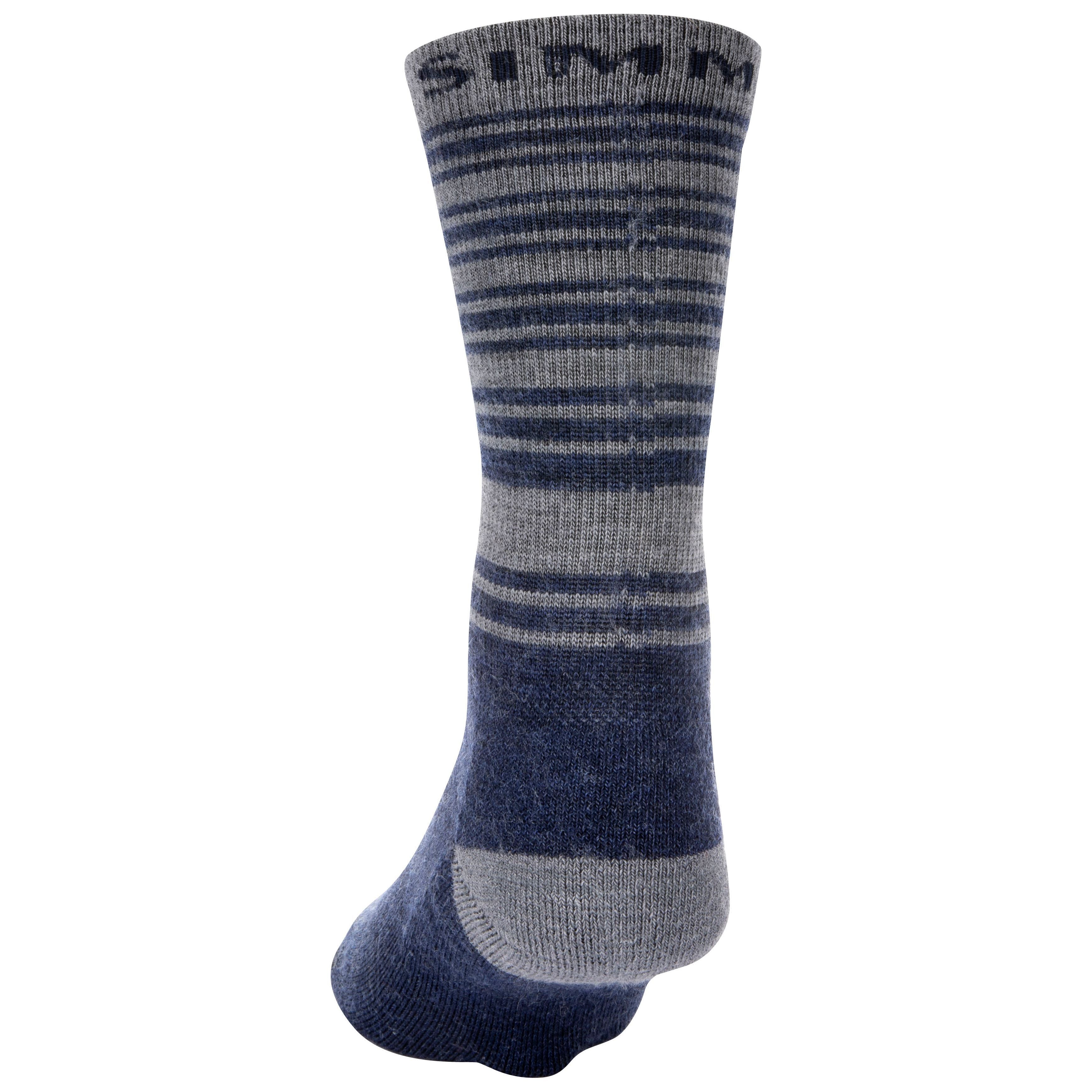 Simms Merino Lightweight Hiker Sock Admiral Blue Image 02