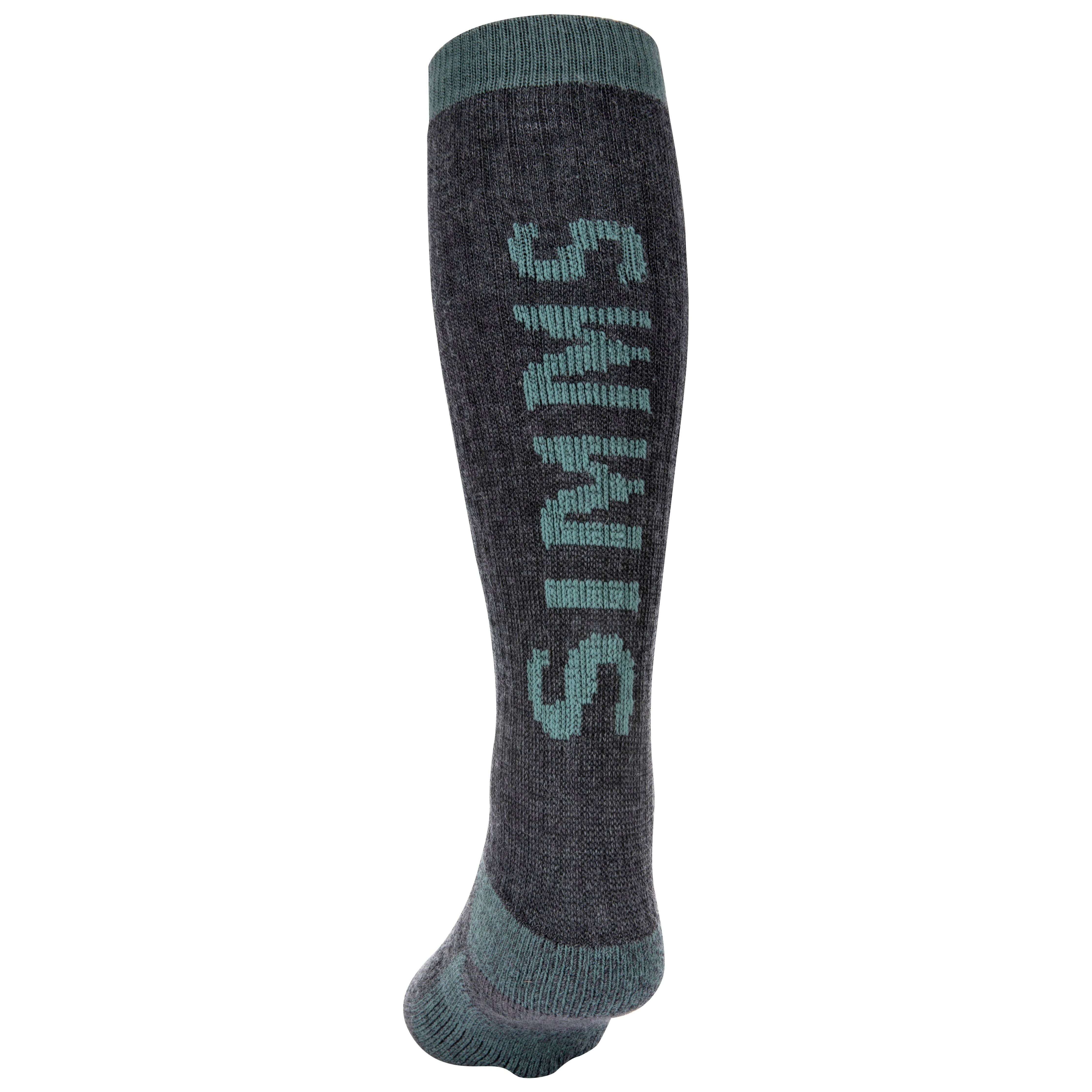Simms Women's Merino Thermal OTC Sock Seafoam Image 02
