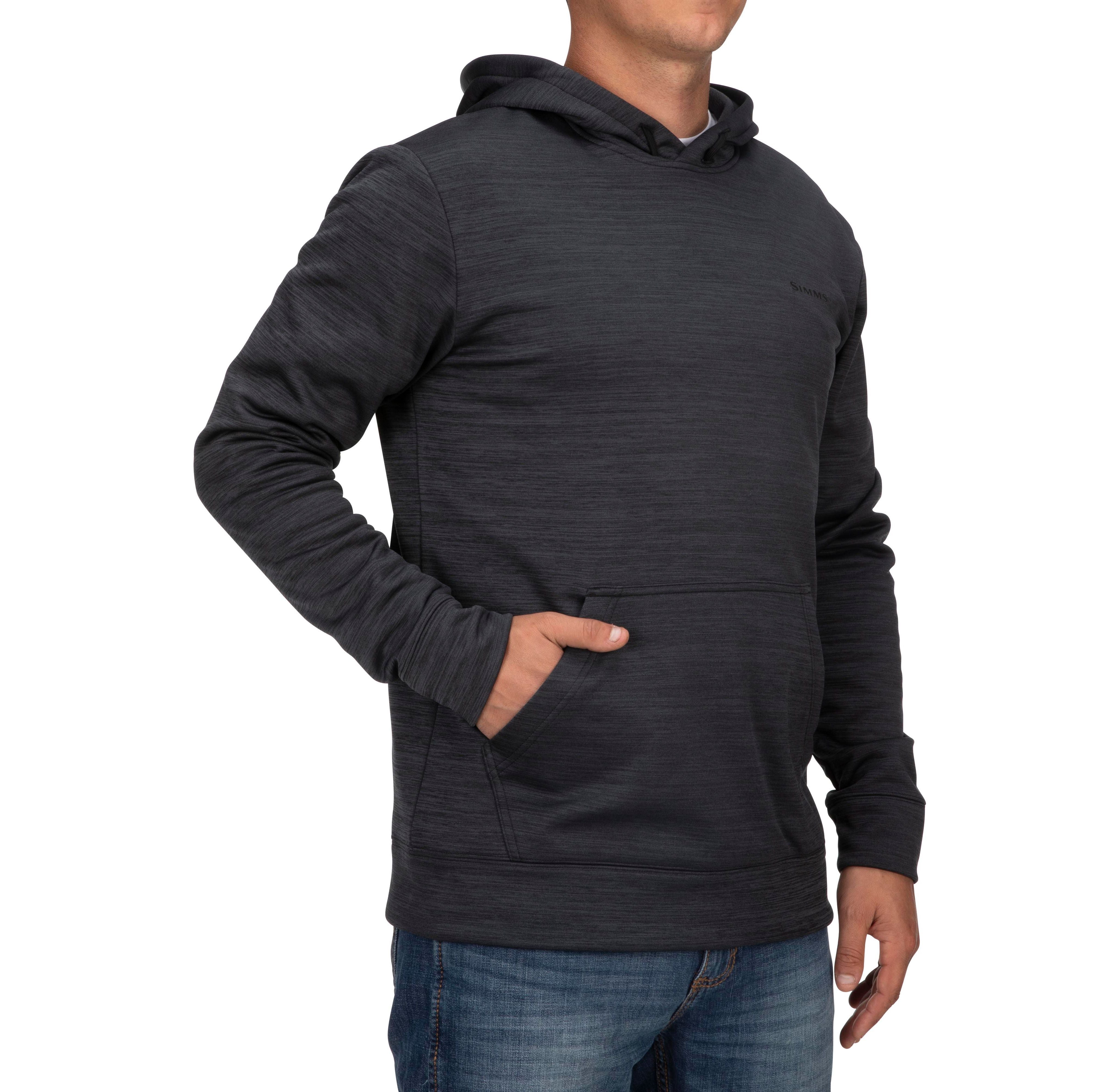 Simms Challenger Hoody Black Heather Image 05