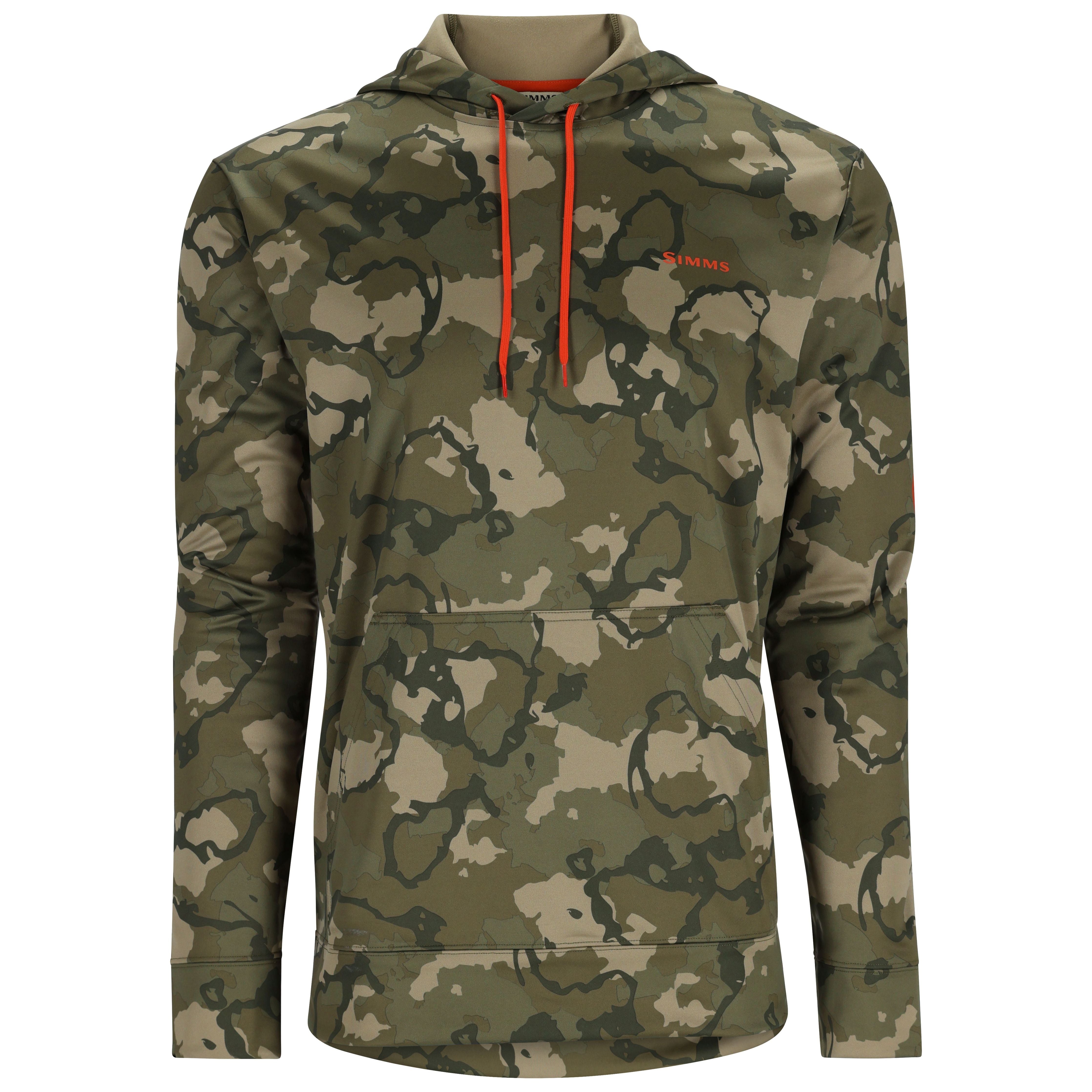 Simms Challenger Hoody Regiment Camo Olive Drab Image 01