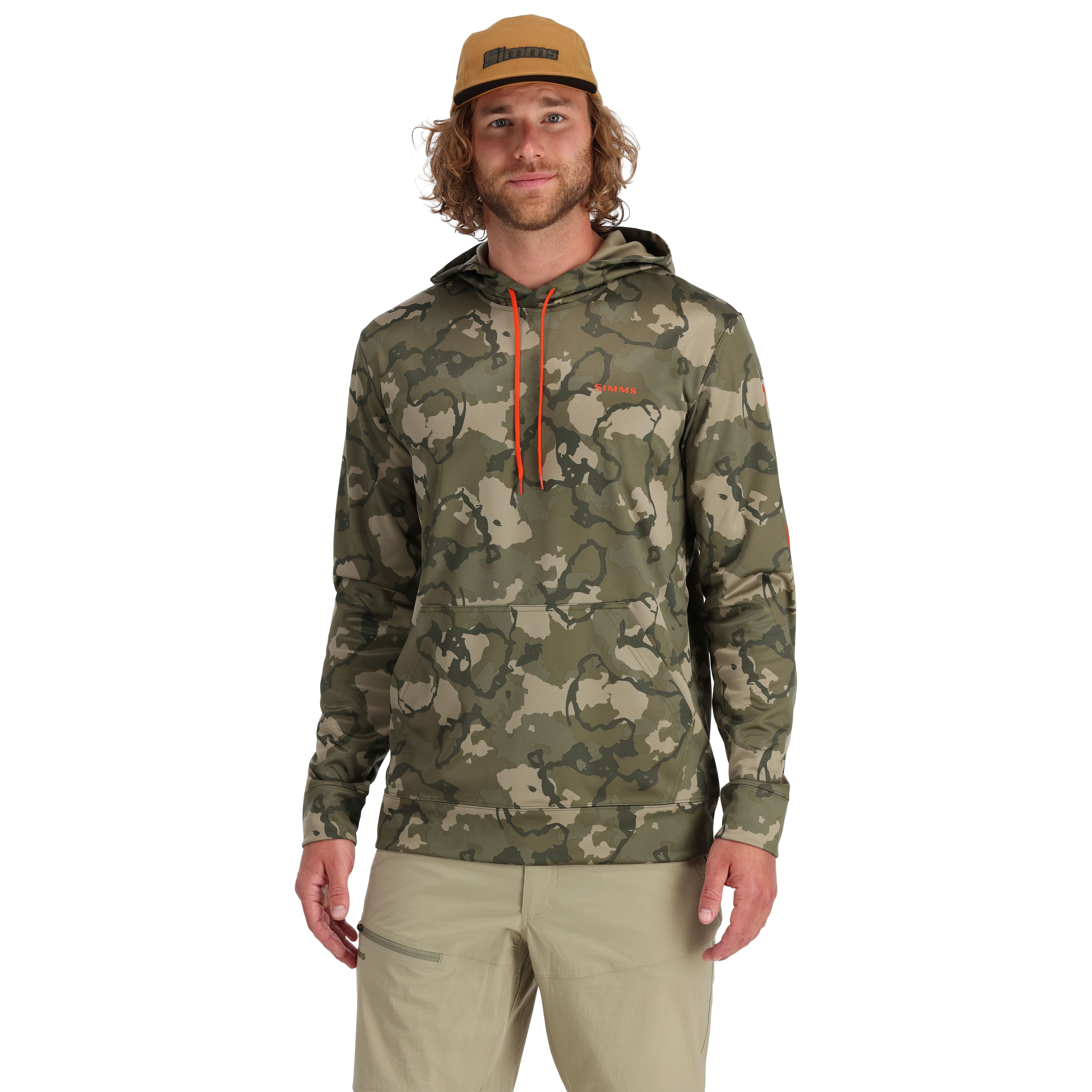 Simms Challenger Hoody Regiment Camo Olive Drab Image 03